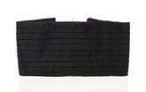 Dolce & Gabbana Black Silk Womens Waist Cummerbund -   -  Dolce & Gabbana.
